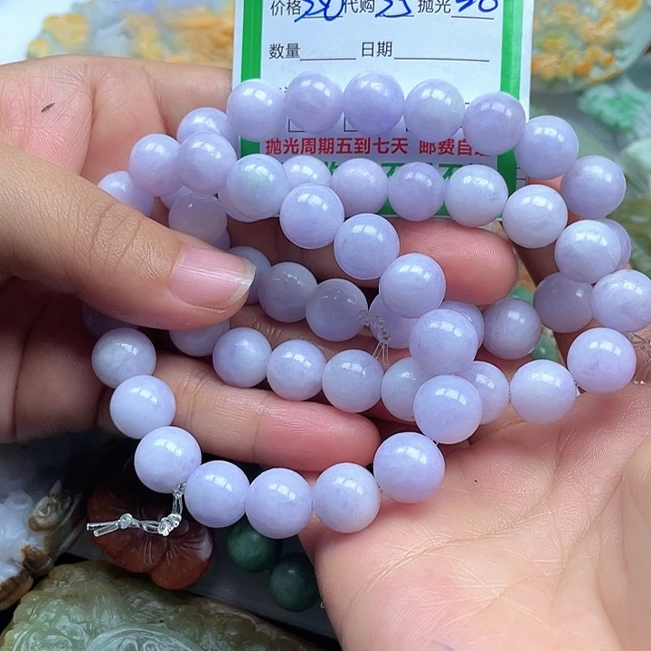 水***情翡翠未镶嵌颈饰翡翠