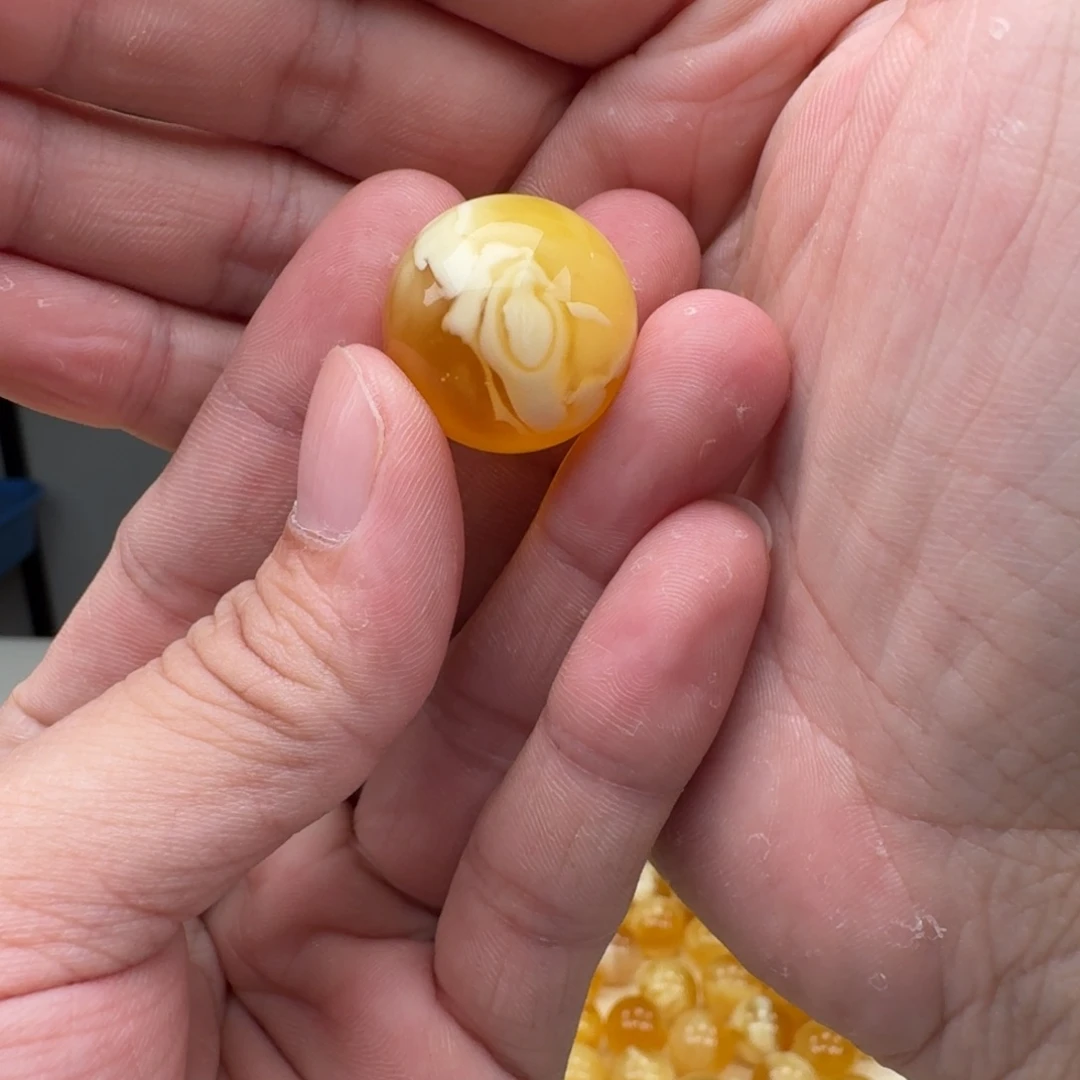 蜜蜡未镶嵌手链蜜蜡手串