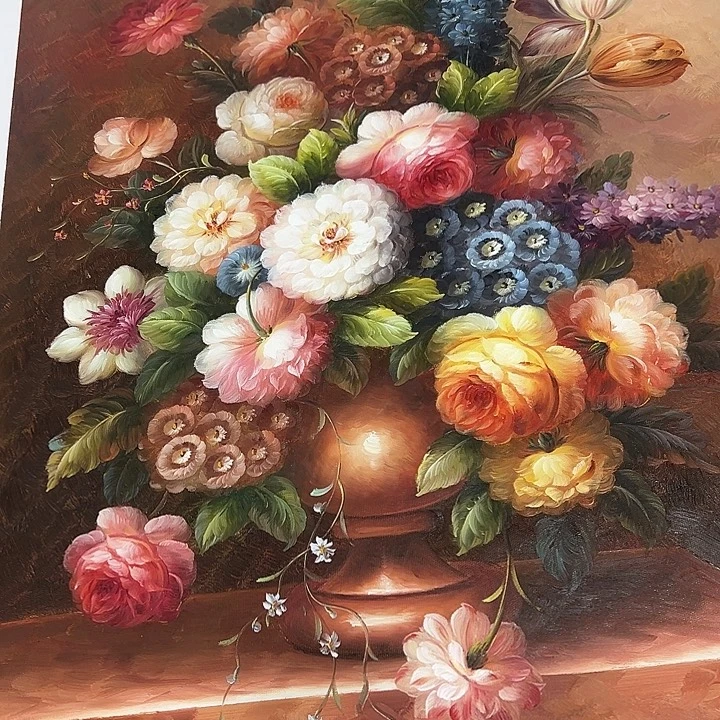 油画恭喜仔仔细细影子