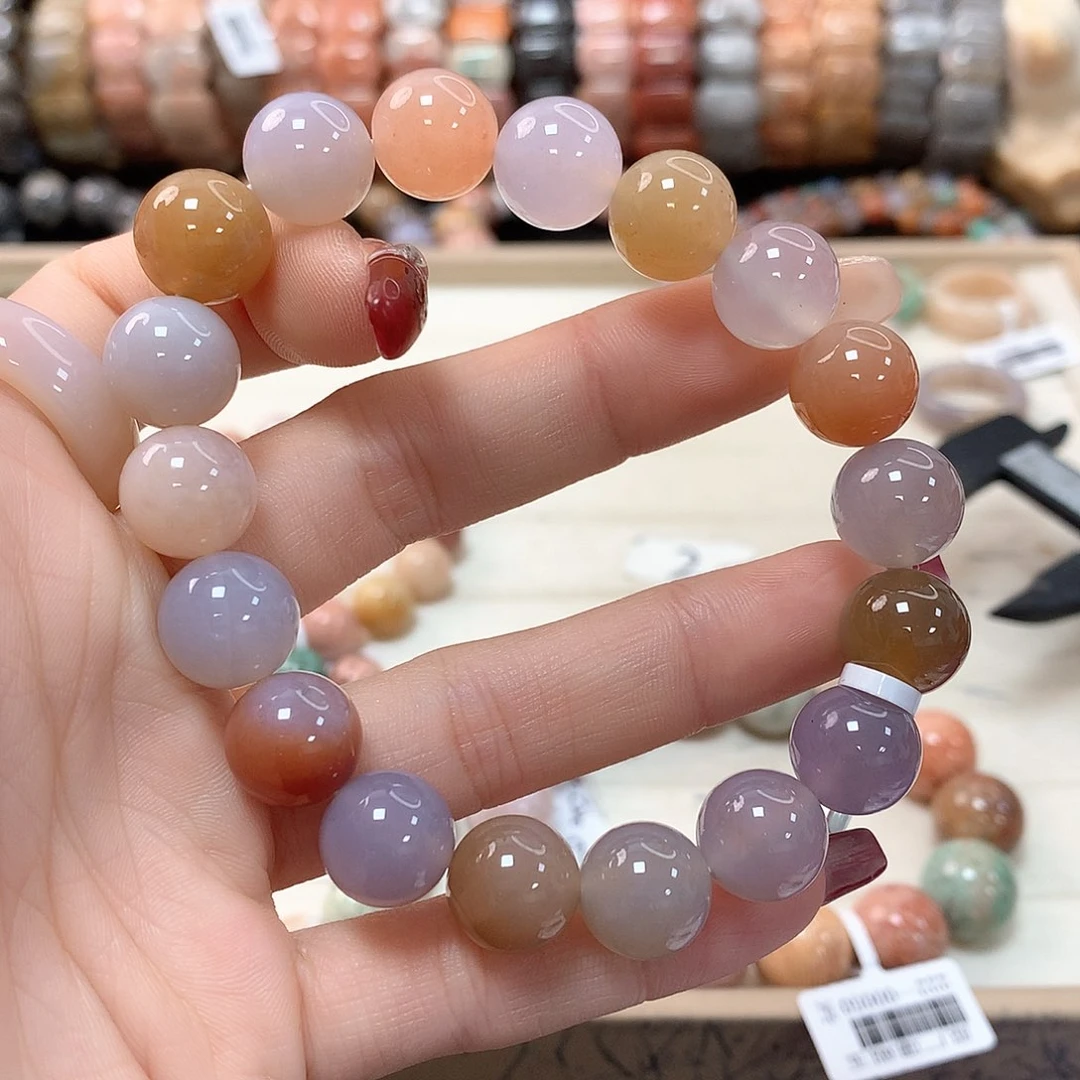 硅化珊瑚（珊瑚玉）手链未镶嵌花**楼630