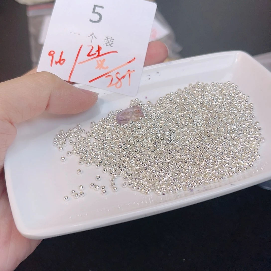 紫晶珠宝半成品银S925镀金镶嵌5