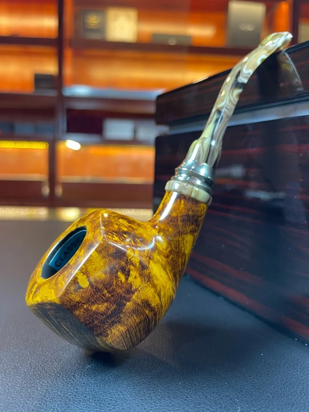 丹麦吉普森C3石楠木手工烟斗 内径22.3 斗深35