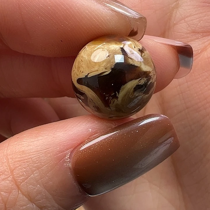 天然琥珀蜜蜡圆珠