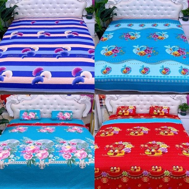 （床单床盖可选）高品质双人床单炕单亲肤柔软不起球不褪色可机洗