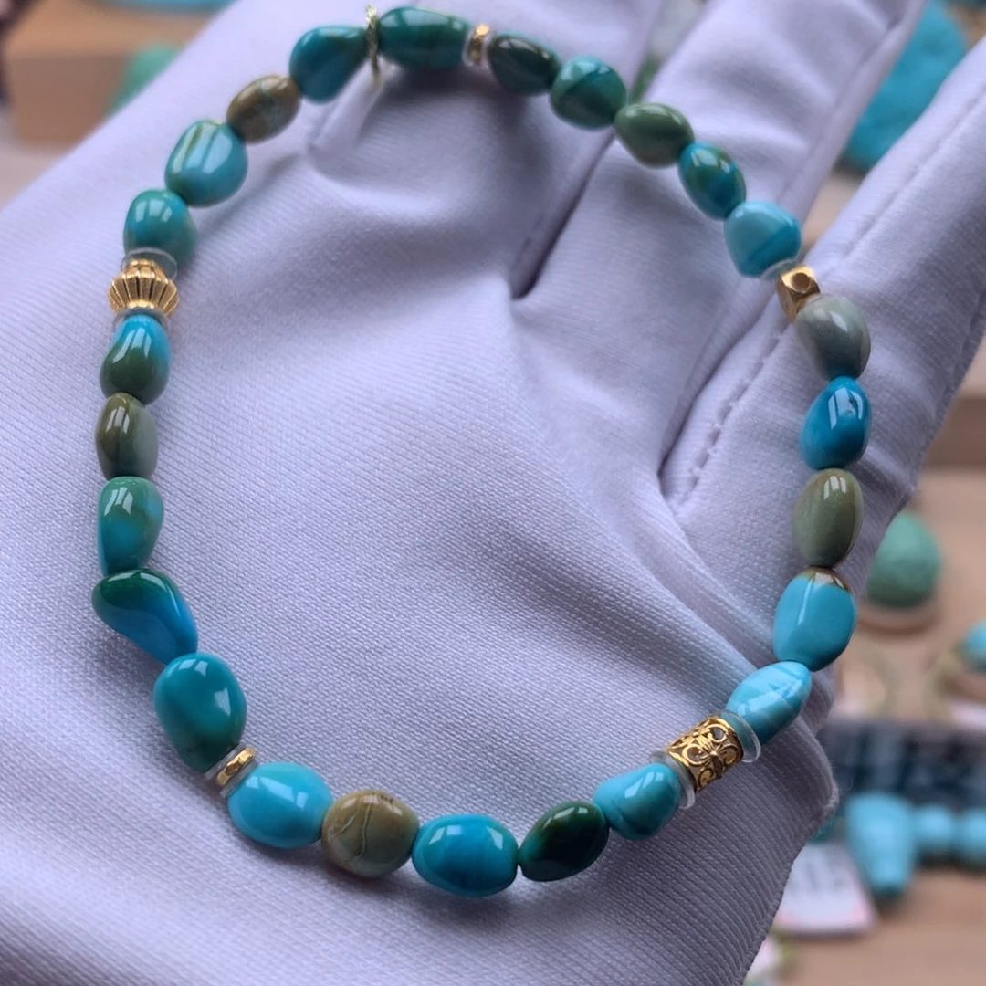 未镶嵌绿松石珠宝奇石