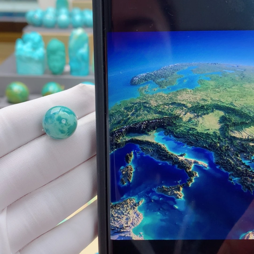 未镶嵌绿松石精品