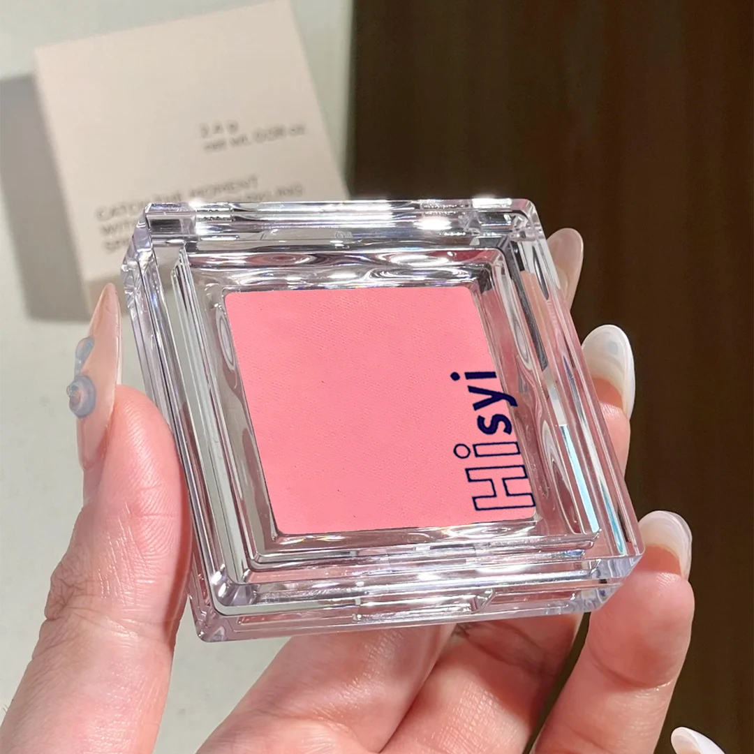 氛围感单色腮红低饱和哑光高光提亮自然细腻防水显白纯欲胭脂修容