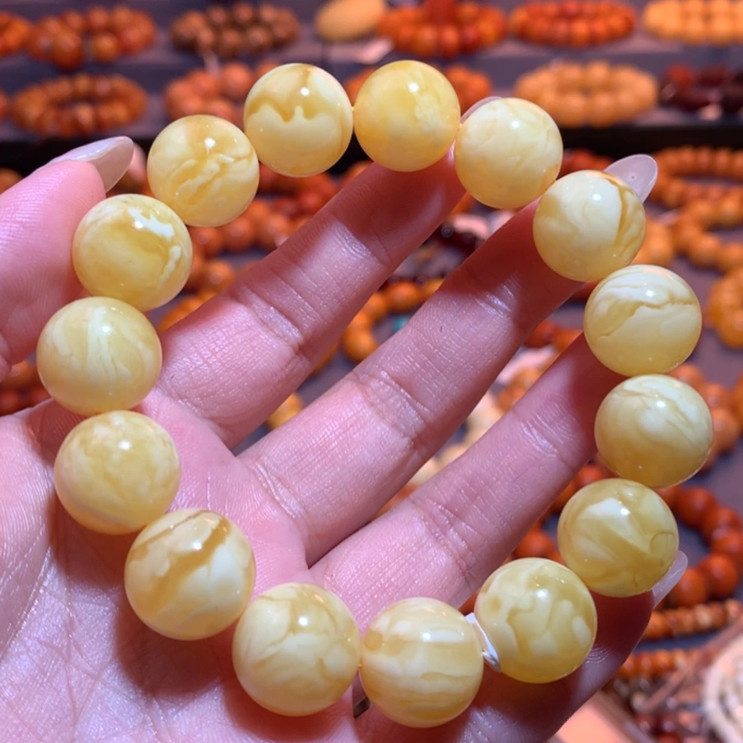 【闪购商品】手串蜜蜡未镶嵌蜜蜡手串