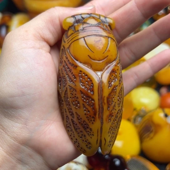 未镶嵌琥珀手链蜜蜡