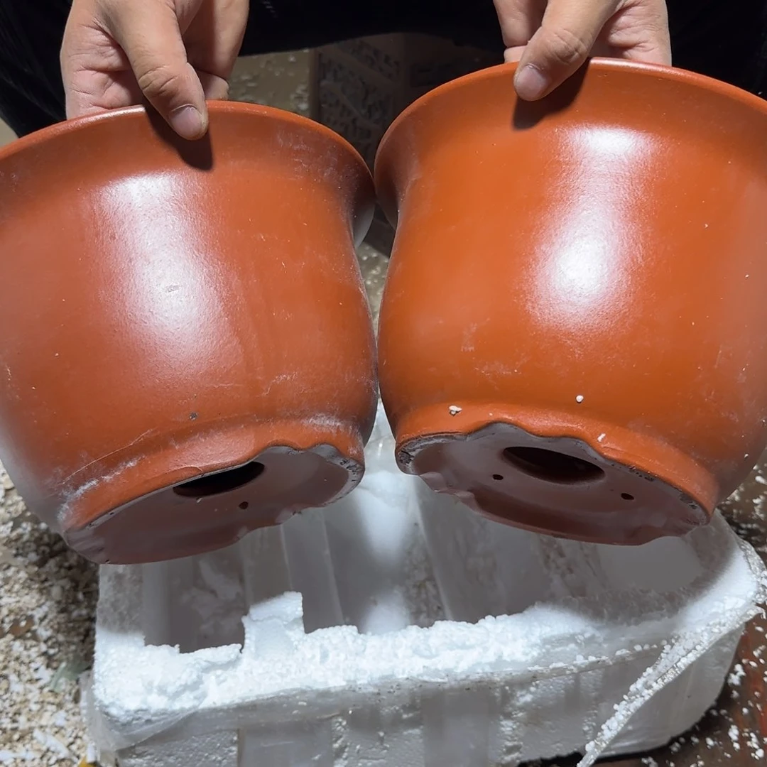 紫砂花盆口径20.15口径