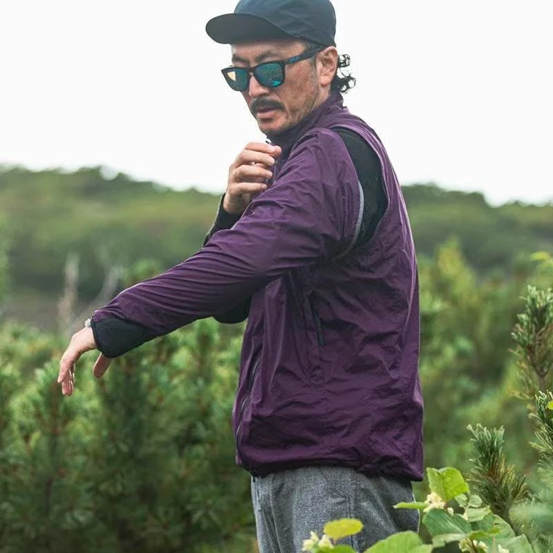 袖子可拆卸 秋冬两穿加绒立领保暖夹克户外休闲外套 5086