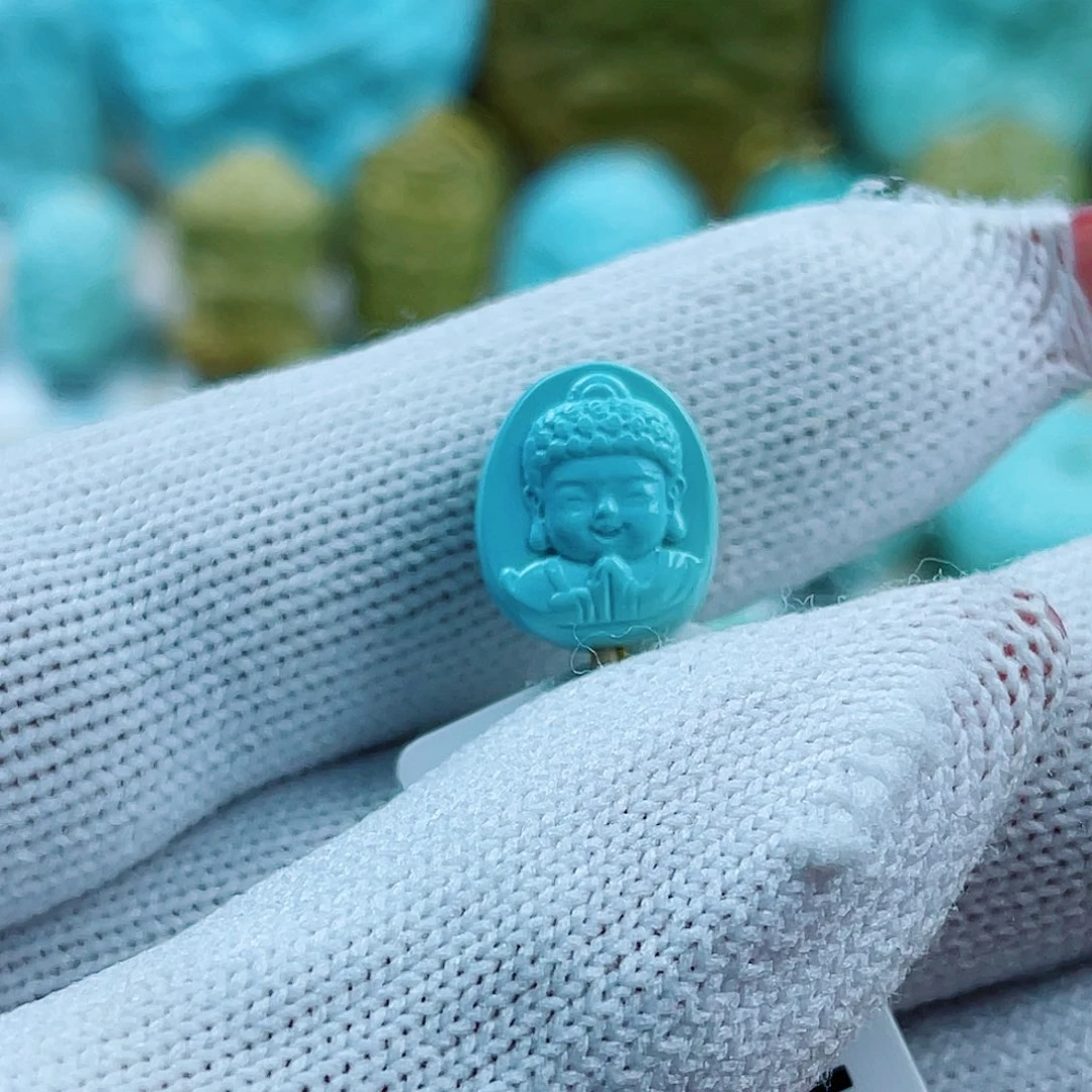 绿松石未镶嵌珠宝奇石