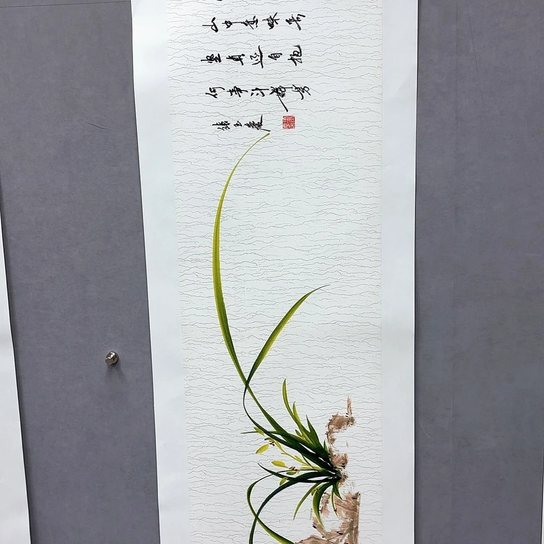 国画艺术家真人手绘