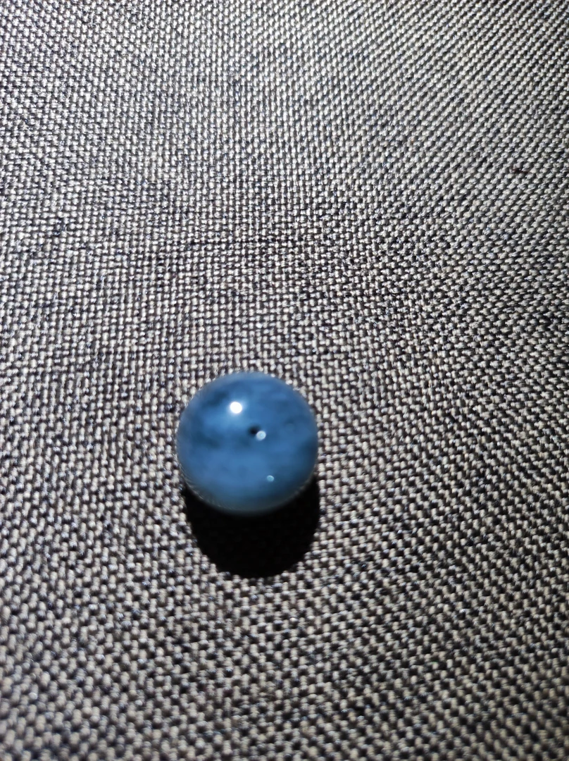 和田玉，青花扁圆珠，福利价