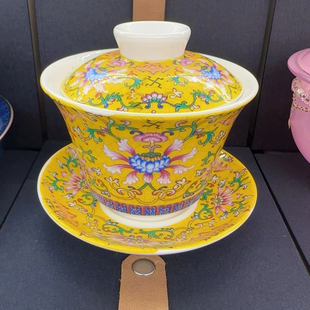 这些盖碗真好看！！！