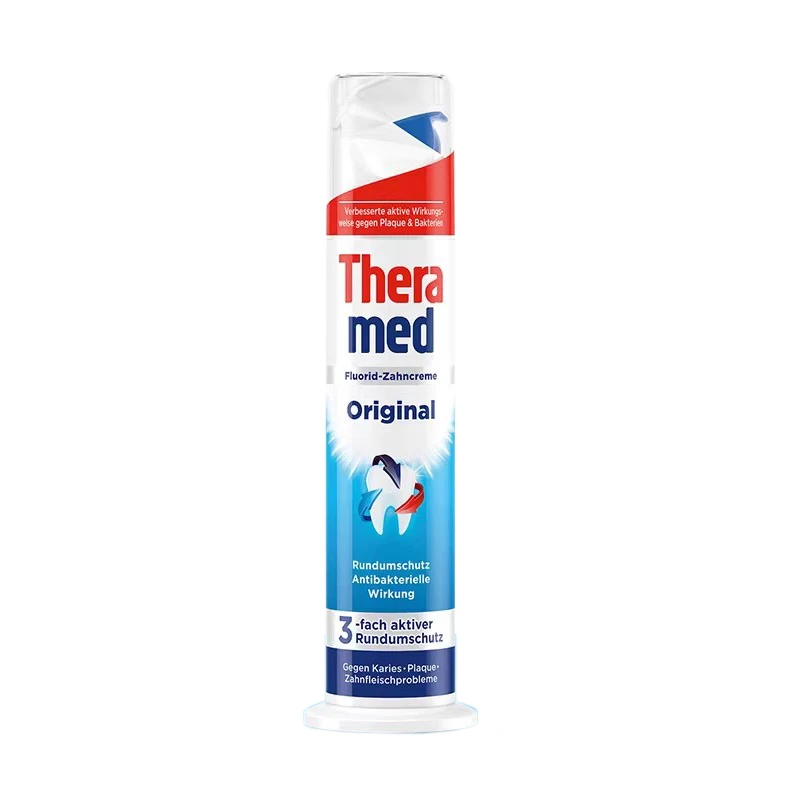 德国THERAMED苏贝美成人立式牙膏清洁口腔100ml【效期至26年6月】