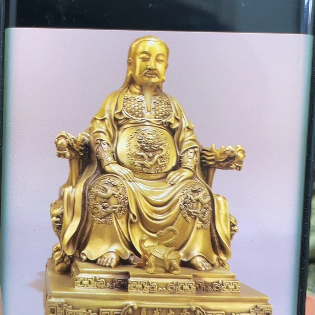 冬***至黄铜材质精品摆件