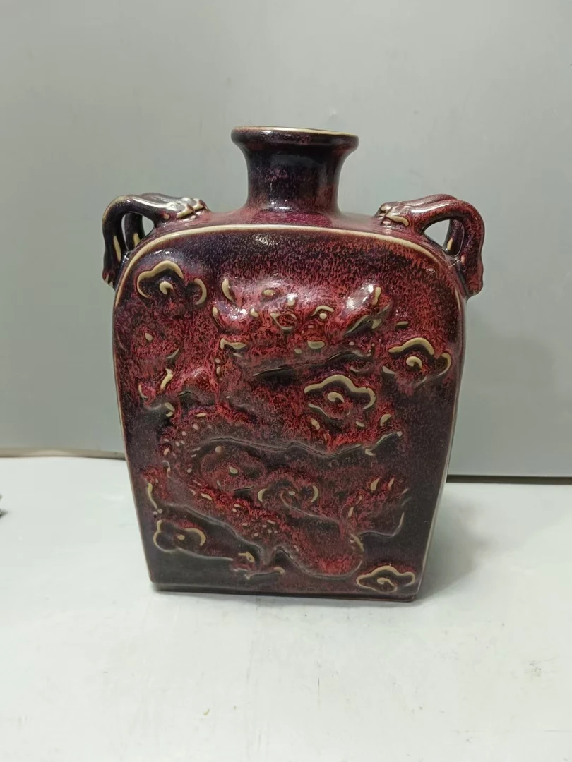 钧窑 ——拉丝红壶