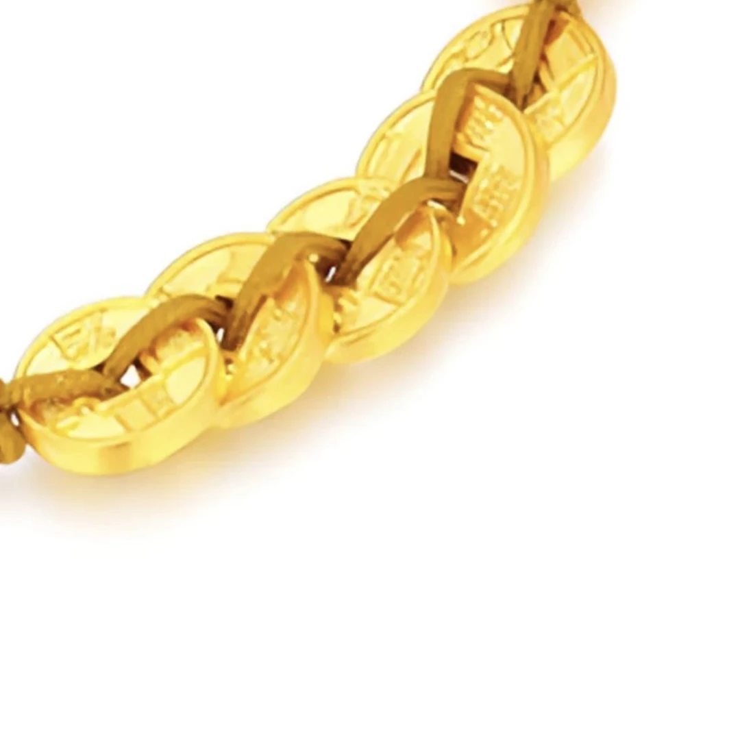 WDQ【夏夏专享】足金999饰品 五帝币配件