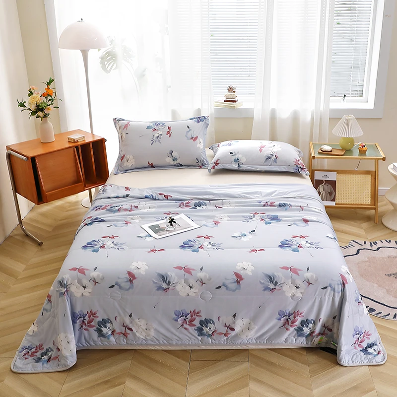 【深度睡眠】轻奢新款紫色午休被沙发被夏凉被空调被可机洗春秋被