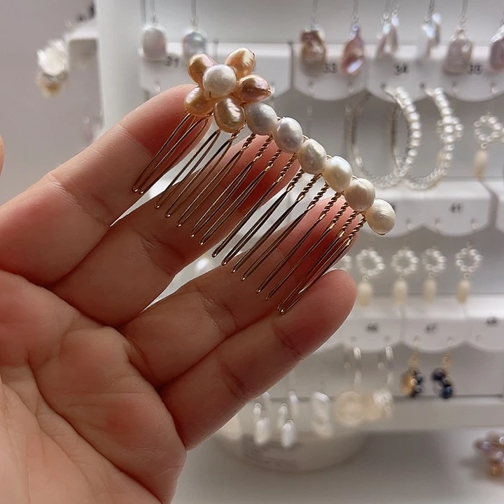 淡水珍珠未镶嵌发饰