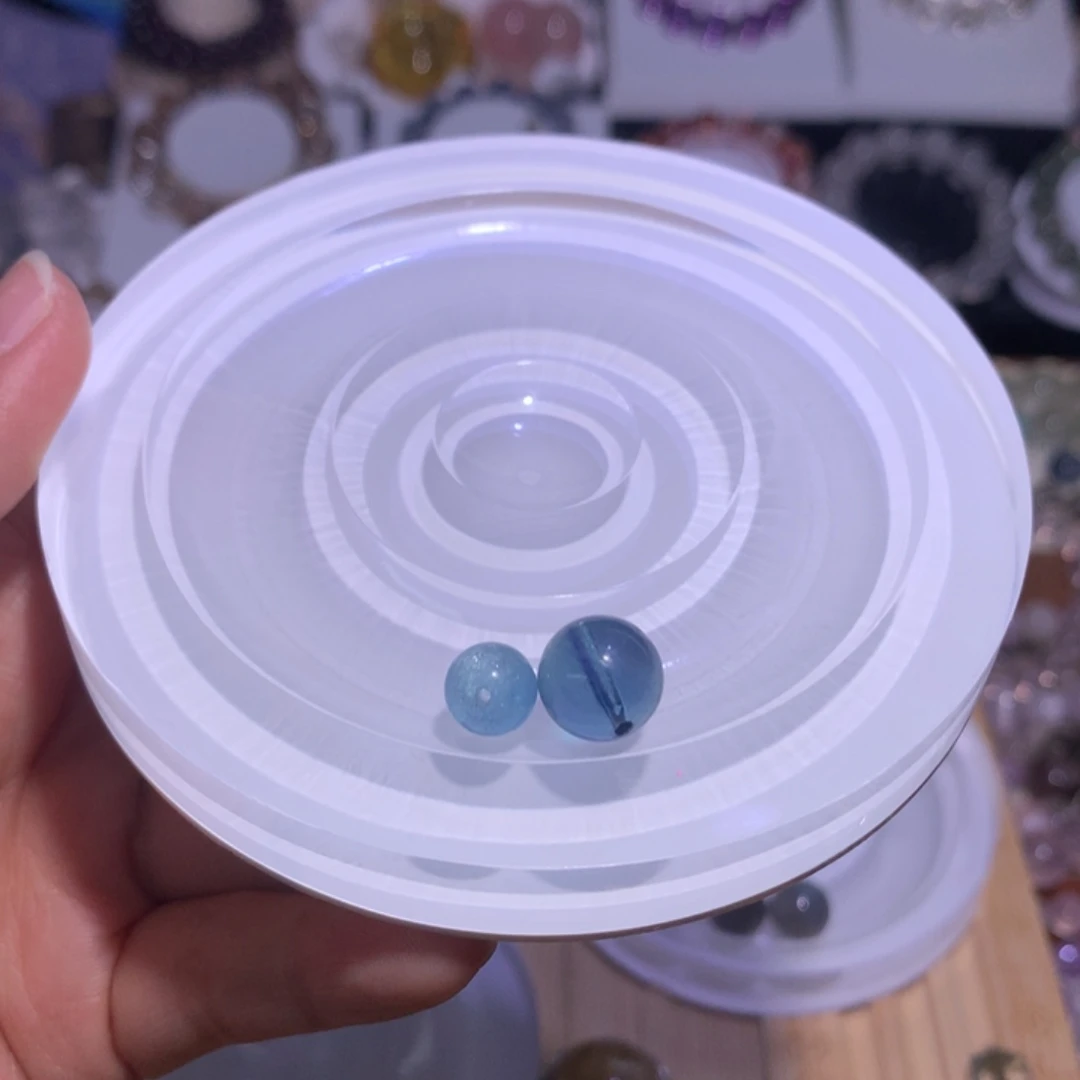 水晶手链未镶嵌清*海蓝宝