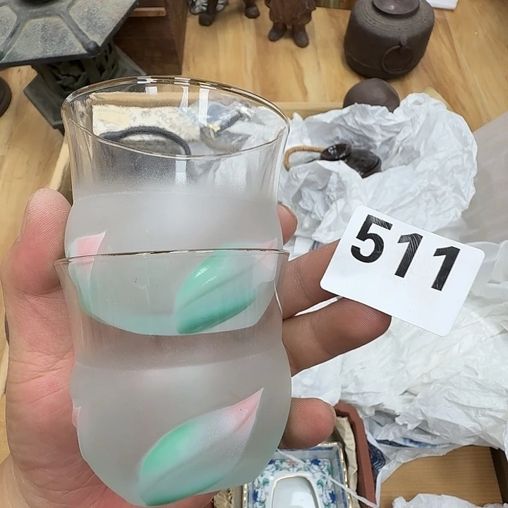 瓷片工艺品摆件瓷器摆件正能量