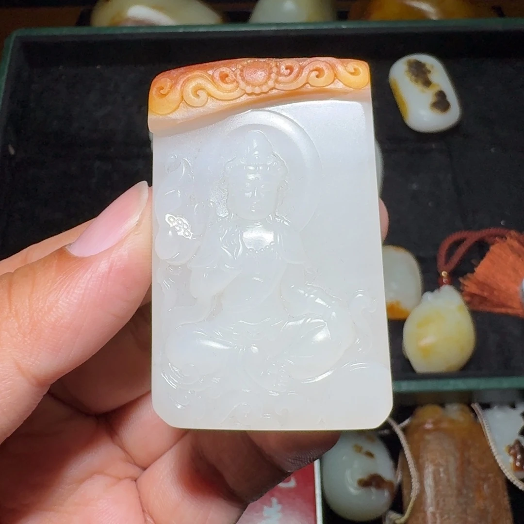 和田玉颈饰未镶嵌1*0