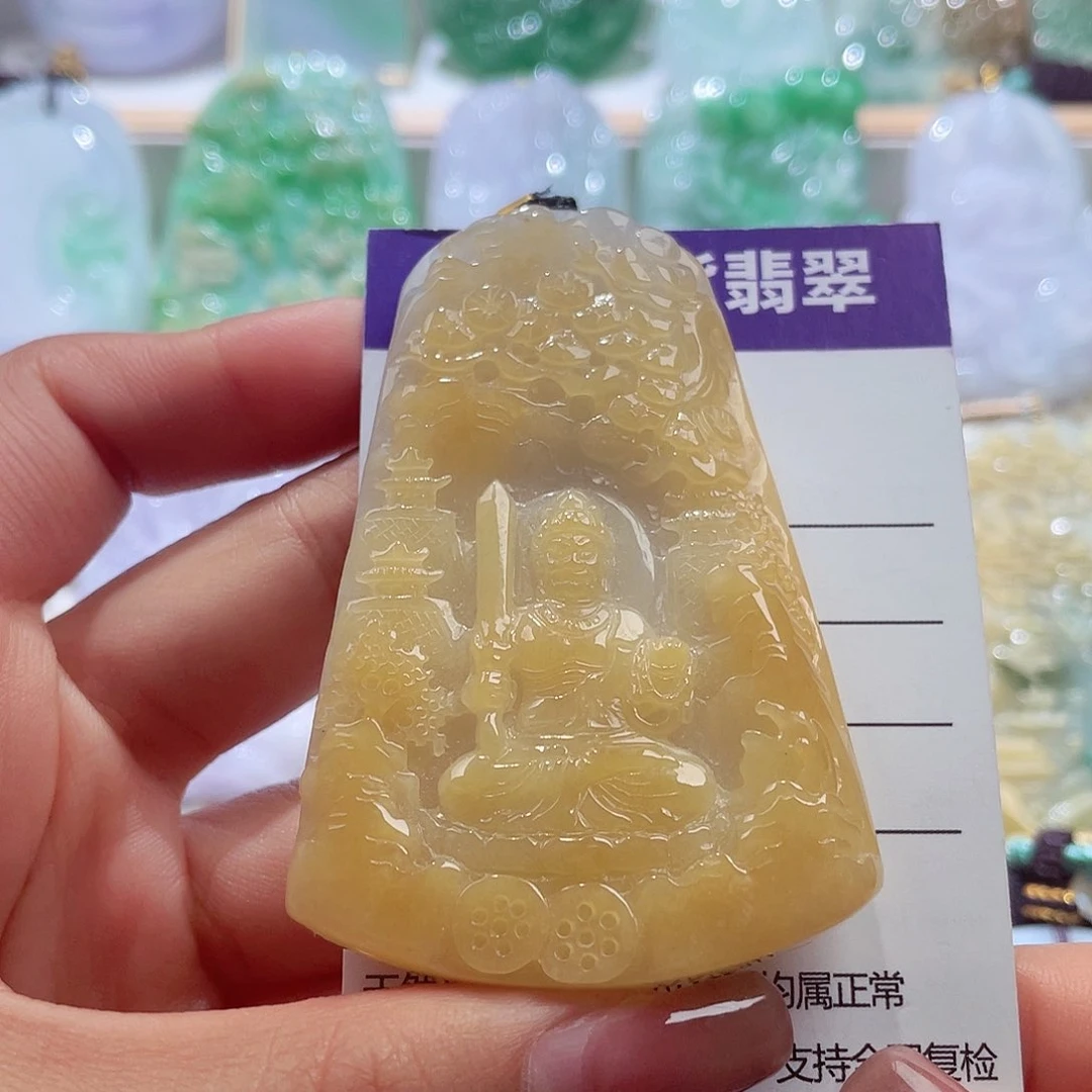 颈饰未镶嵌翡翠不动