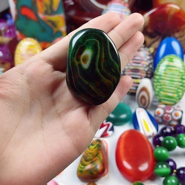 未镶嵌耳饰玛瑙/玉髓