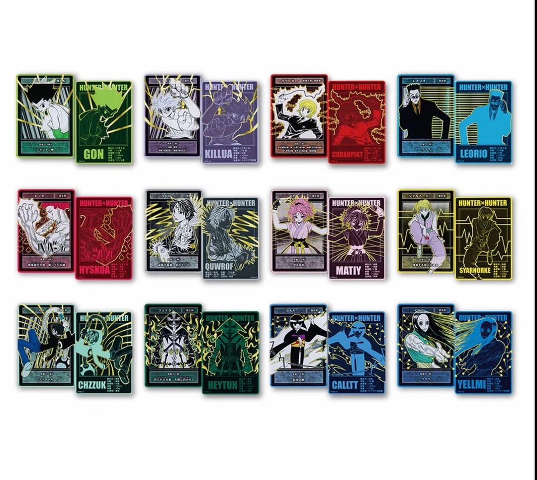 （全职猎人）全职猎人数据卡第一弹（代拆）