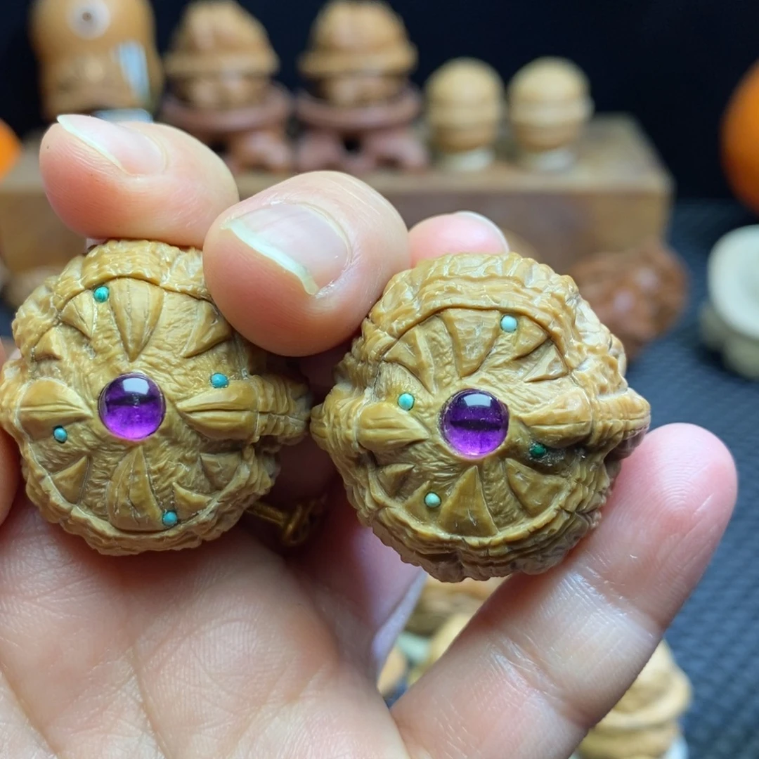 核桃手串/手链铁锤妹妹雕刻