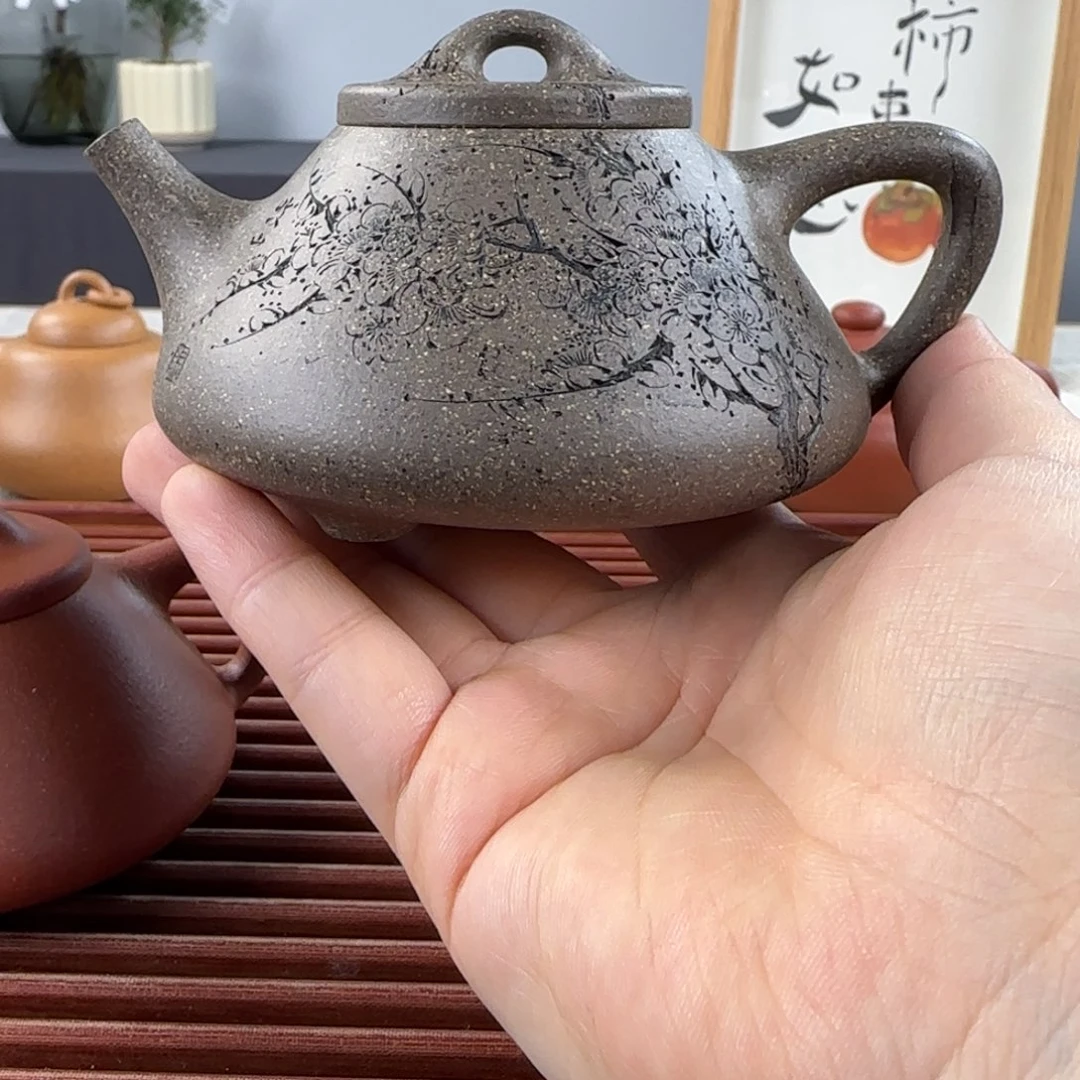 紫砂茶壶B****哥子冶青段全手
