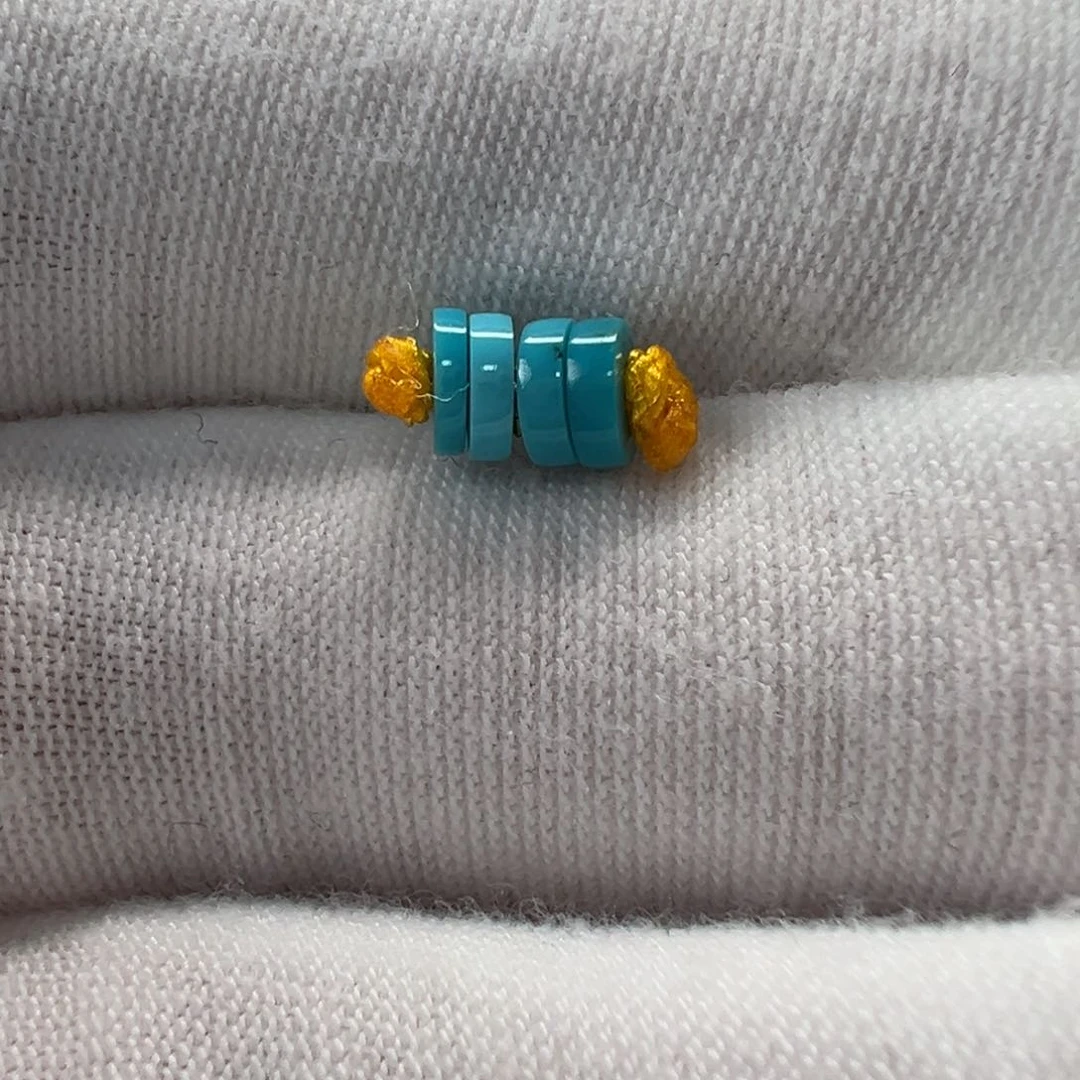未镶嵌绿松石隔片4.5mm