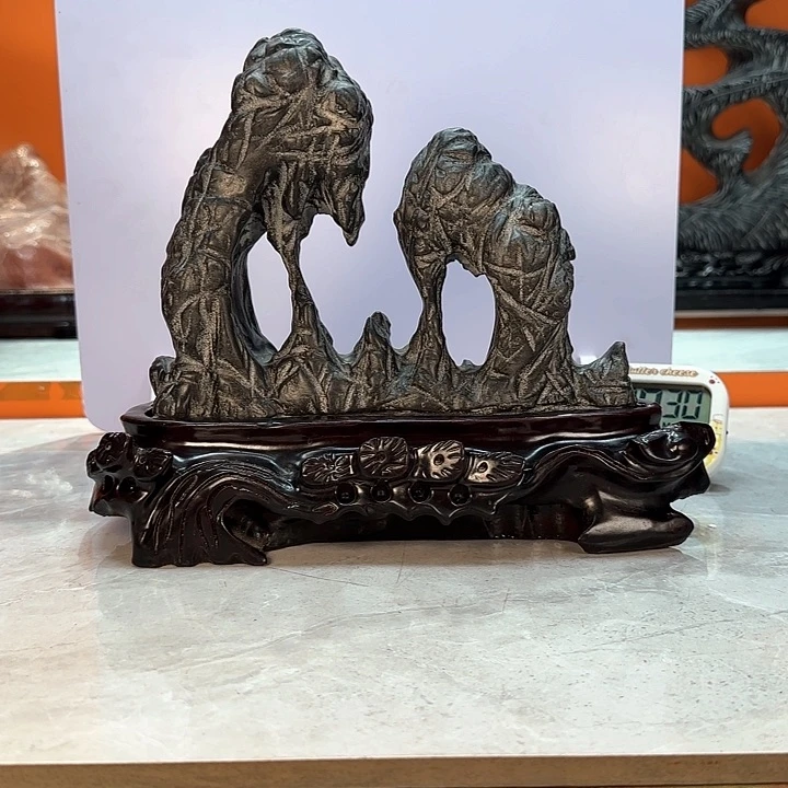 摆件用****3奇石茶宠鱼缸文房摆件