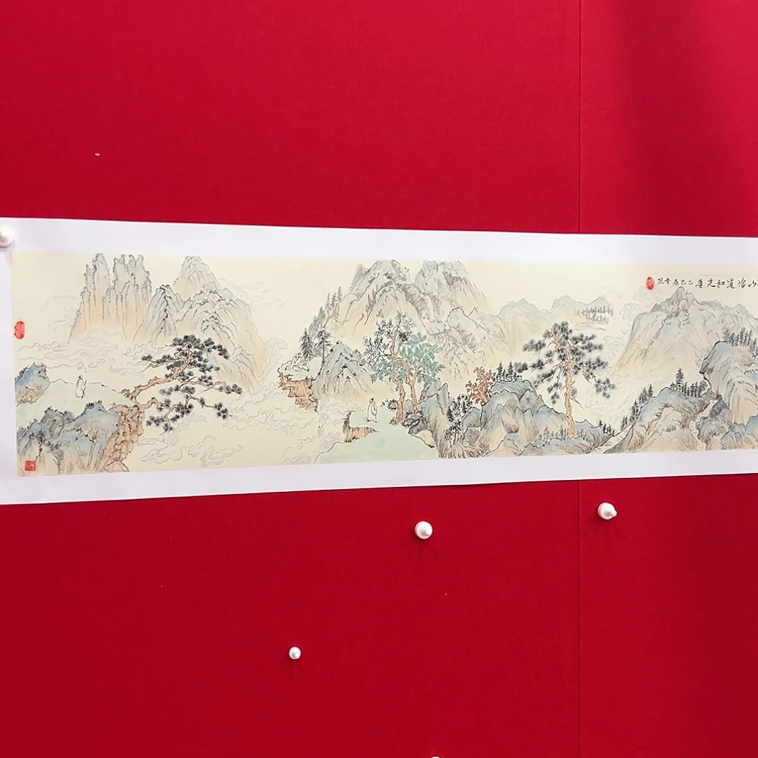 国画明*绘画作品多次参加全国