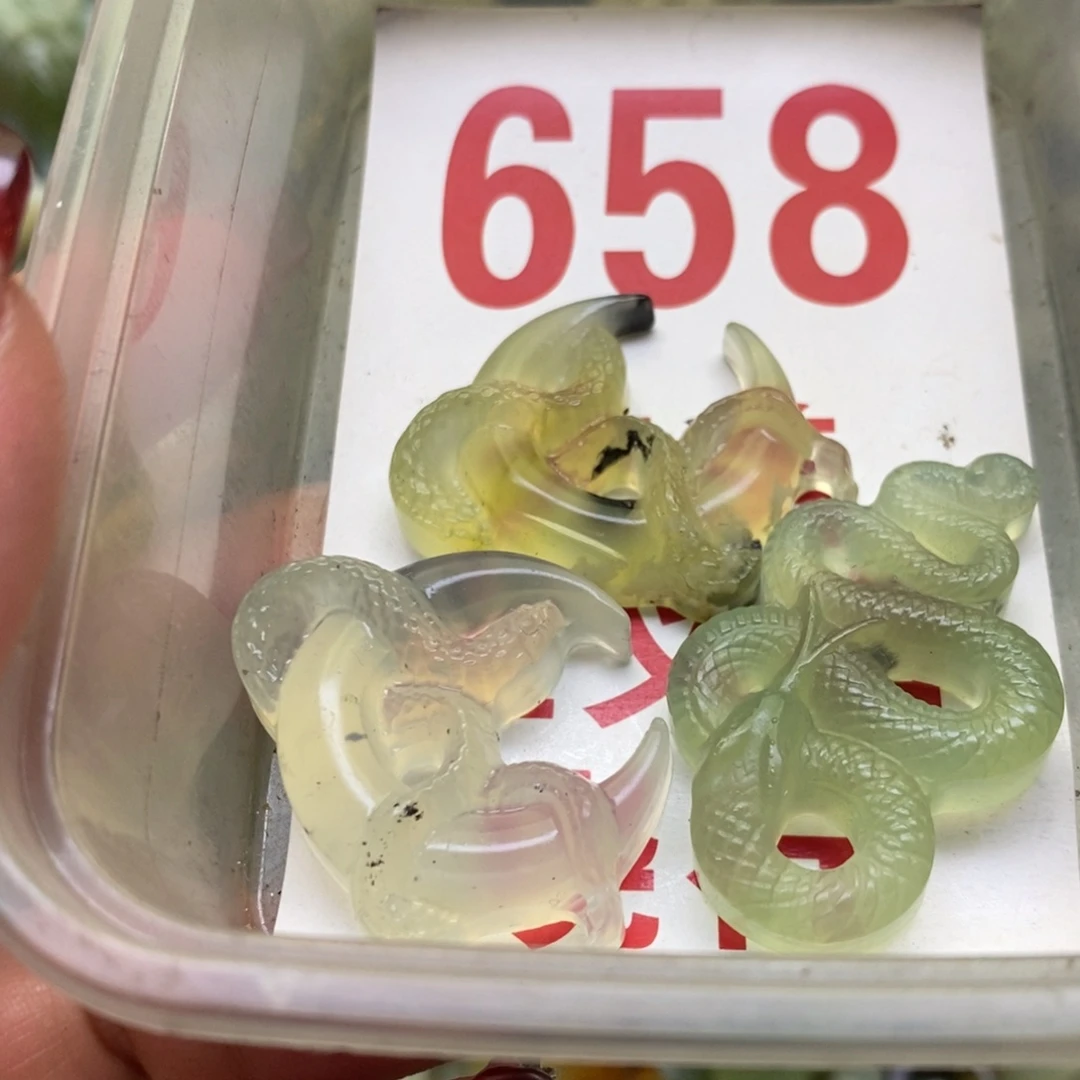 透闪石-蛇纹石玉挂坠足银镀金镶嵌陈****妻