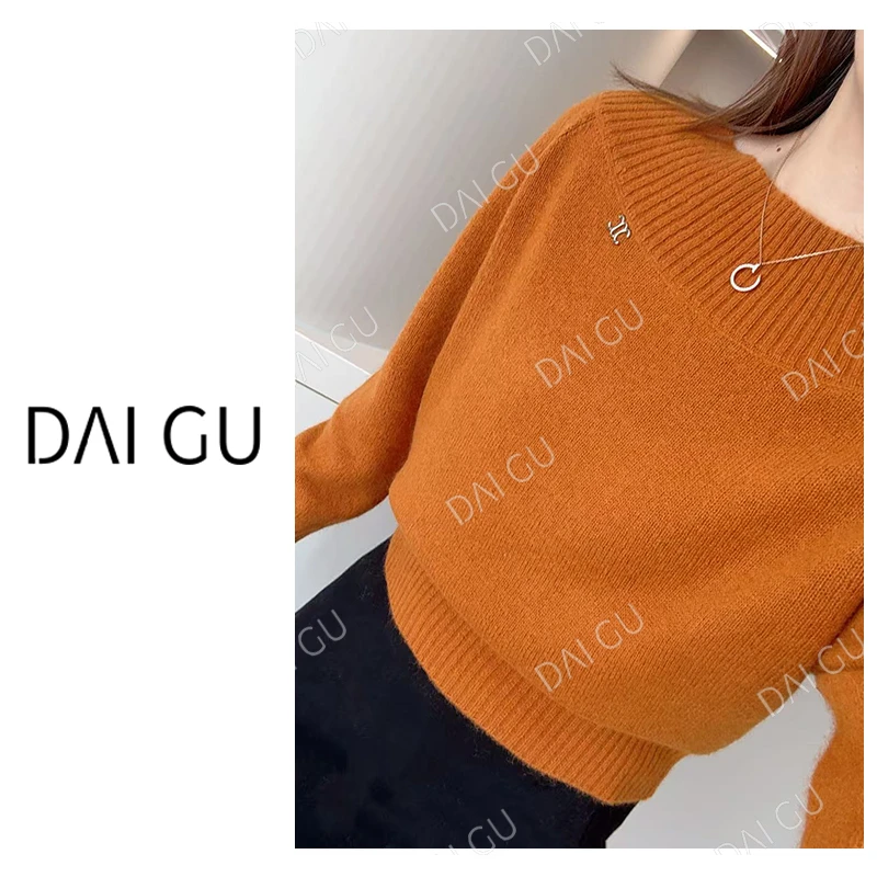 2025年秋季新款长袖针织衫上衣女装毛衣B3287