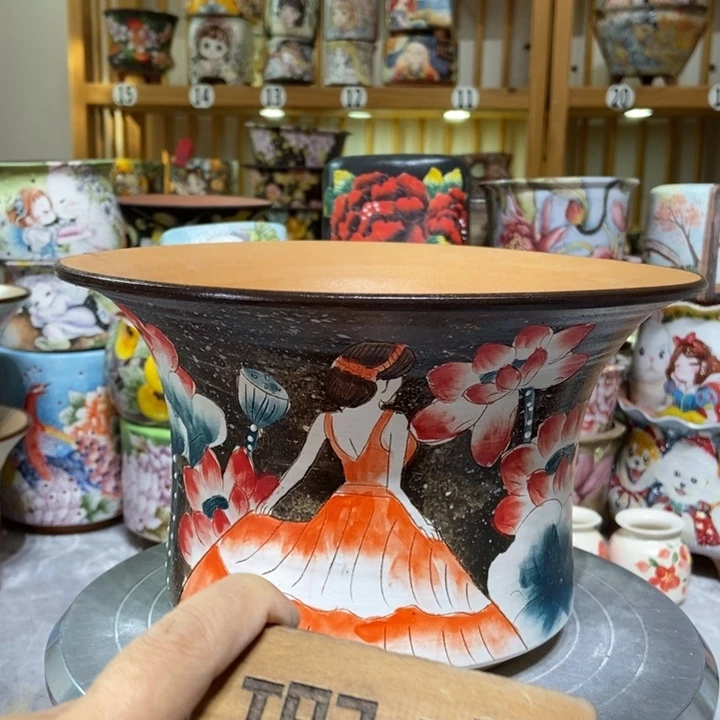 景德镇艺术手绘作品