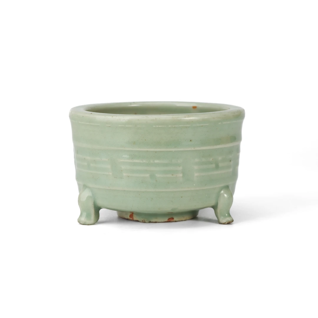 【古董拍卖】23.青釉八卦炉（红队）