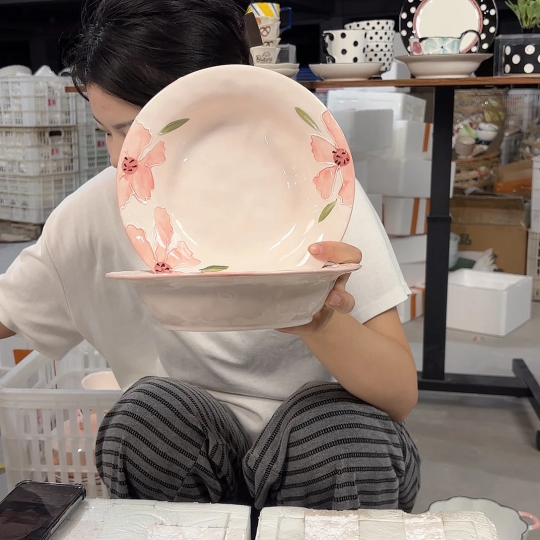 瓷微瑕陶瓷餐具釉下彩