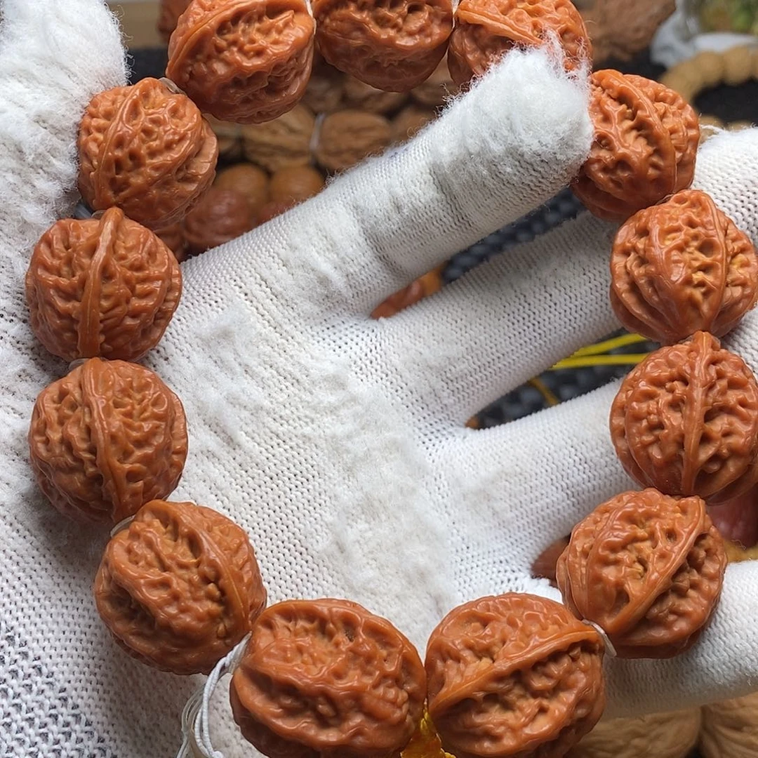 核桃手串/手链粗筋麻花手串