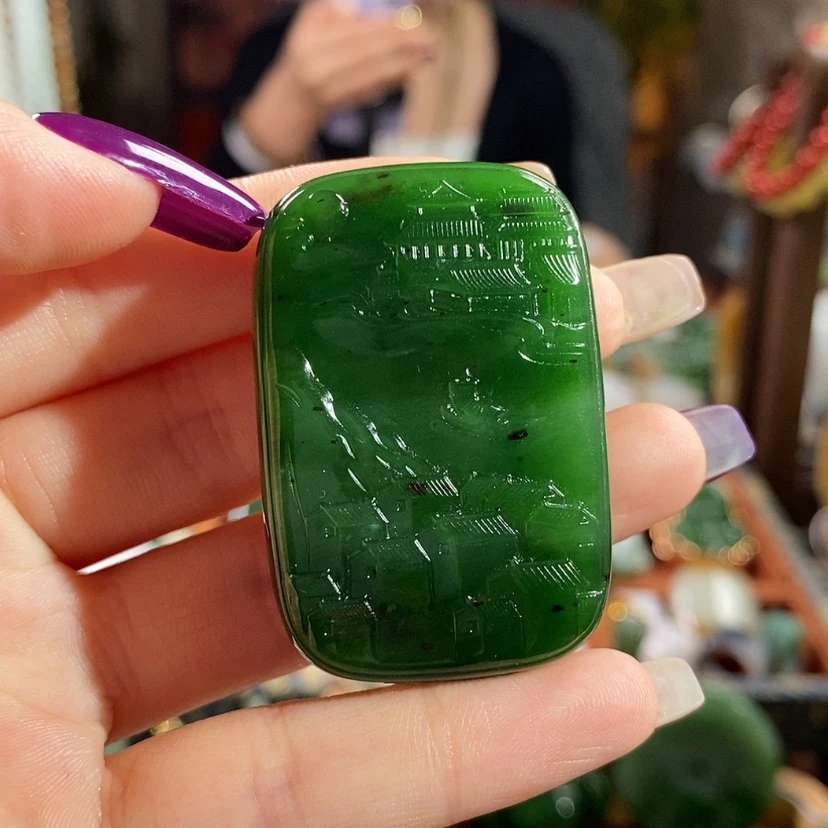 【闪购商品】吊坠(赠链)未镶嵌和田玉