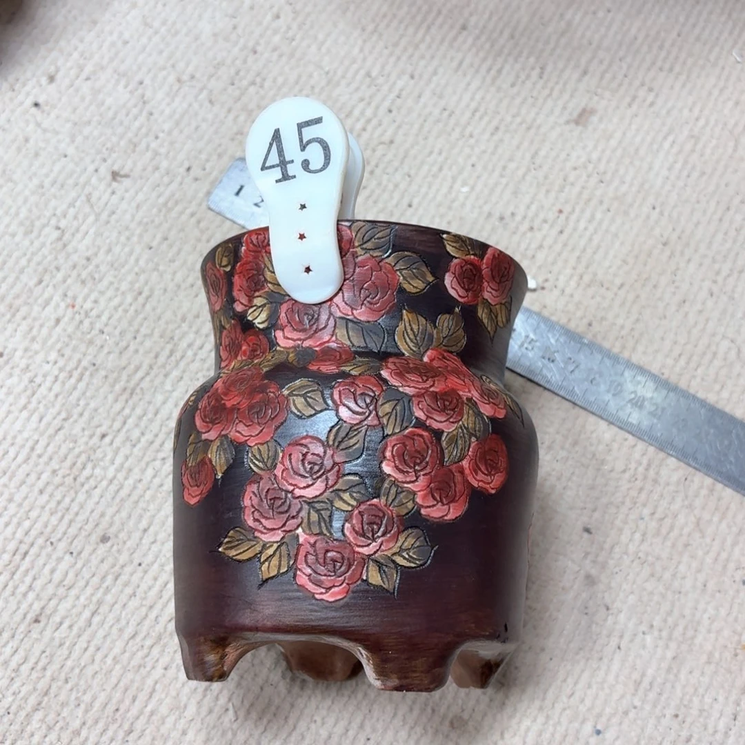 B***o紫砂花盆陶瓷多肉花盆微瑕