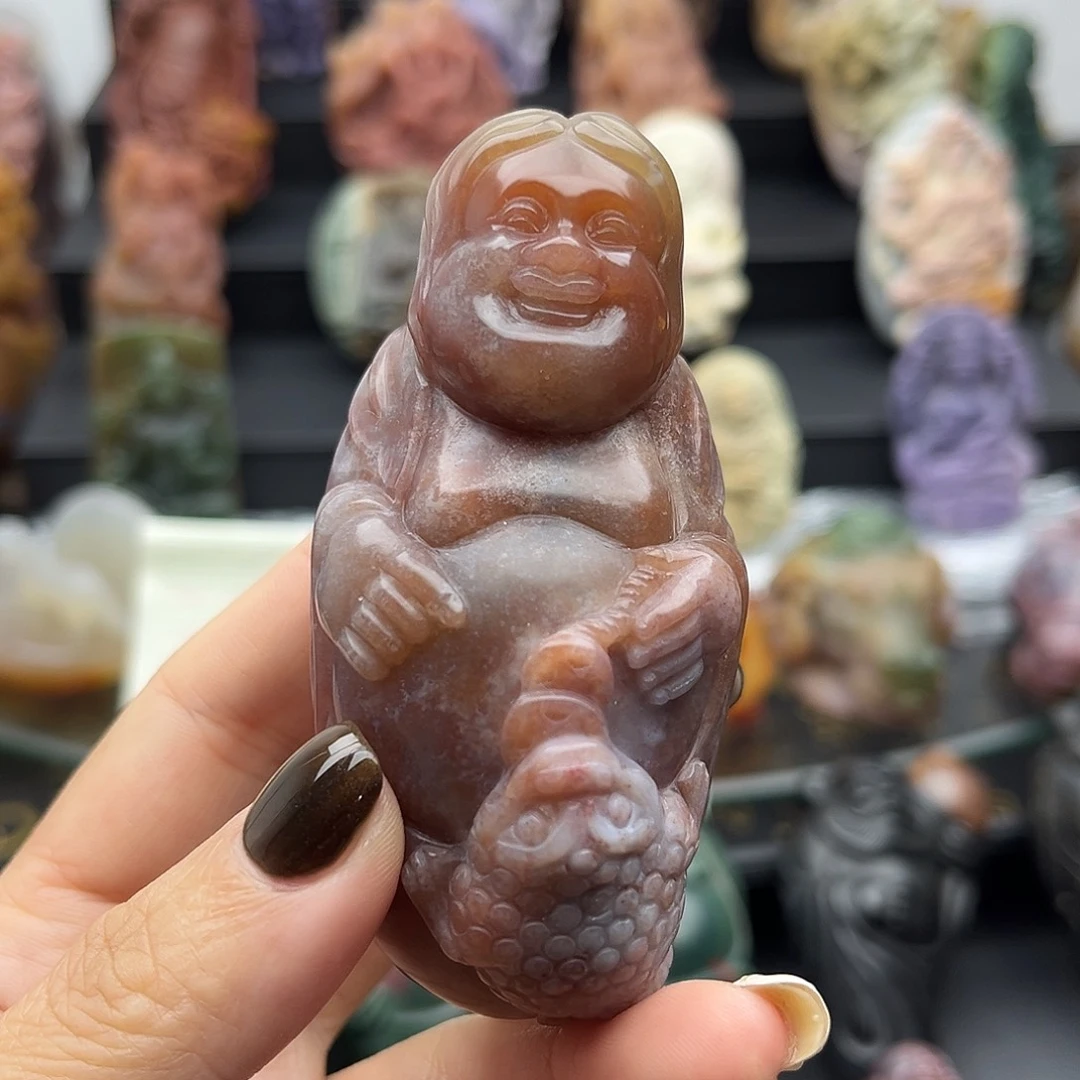 颈饰未镶嵌石英质玉