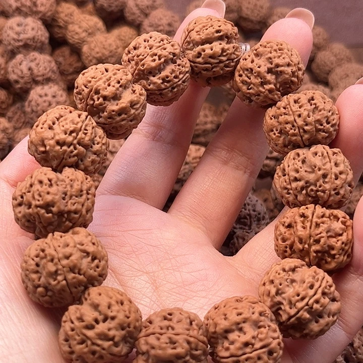 手串金刚菩提矮桩深沟梅花22