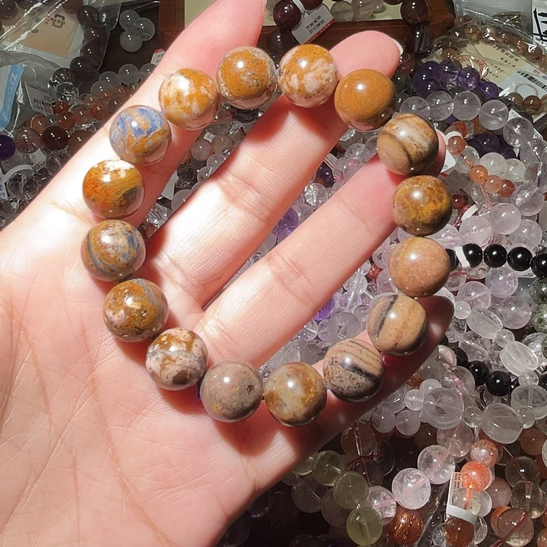 水晶手链未镶嵌彼得石13毫米