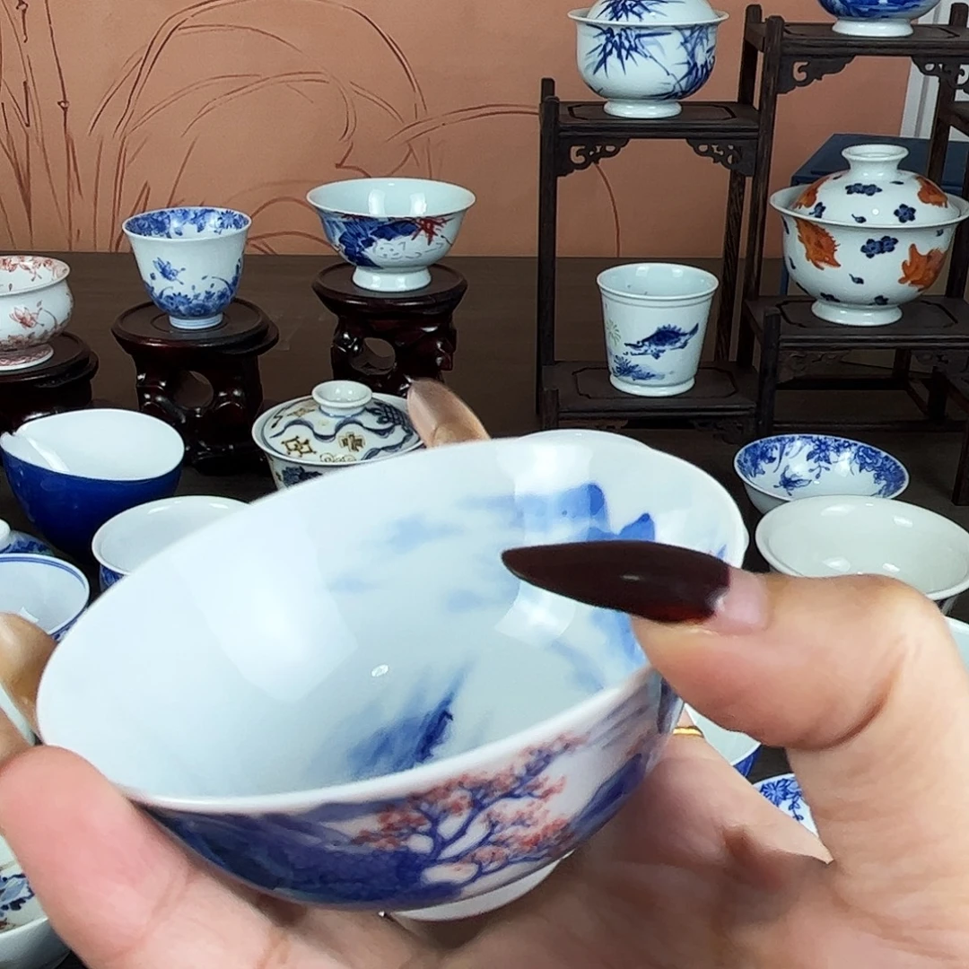 景德镇陶瓷杯杯杯