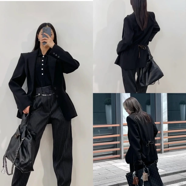 未使用 LouisVuitton/路易威登 内里满印西装外套 38码 GM005443