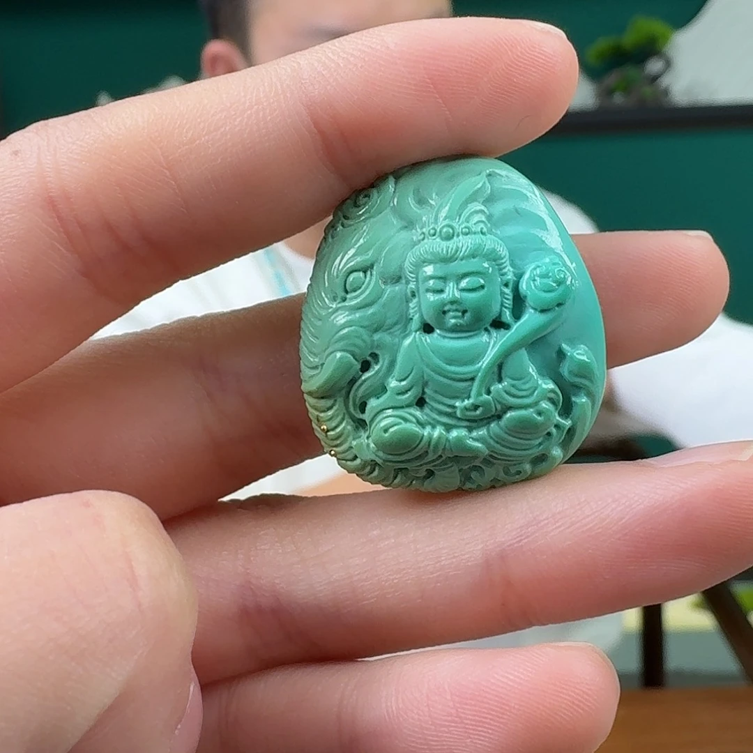 绿松石未镶嵌珠宝奇石